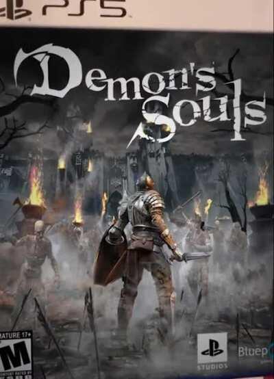 PS5 Case Animation I did! (Demon Souls)