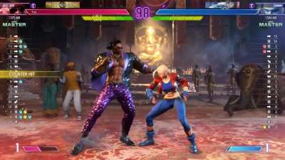 Every time I fake out someone with Dee Jay's slasher feint, I save the clip. I've finally edited it all together, including a special Cammy section. Enjoy.