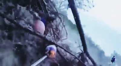 Risking life for internet attention.