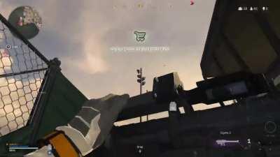 I guess the Heli was trying to take me with it 😐