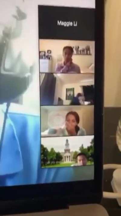 These zoom meetings are so boring sometimes.