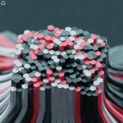 [A] shrinking hex grid