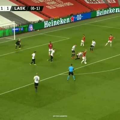 Andreas Pereira's was something different yesterday...