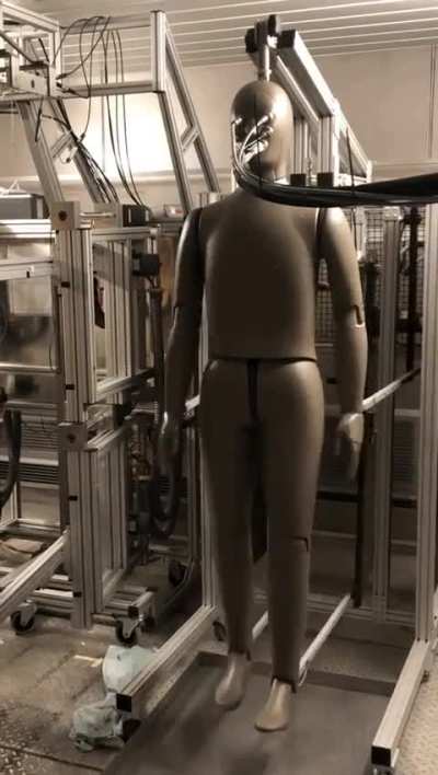 An ISO 15831 Thermal Manikin 