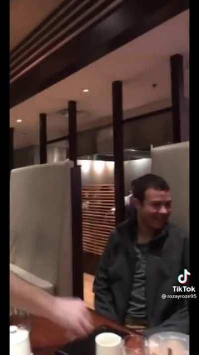 When you ask the waiter to sing “Happy Birthday” for your wife and there is an entire choir in the other room: