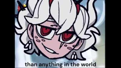 I love my demon waifu! Schizo pill time! ...Where is my demon waifu..?