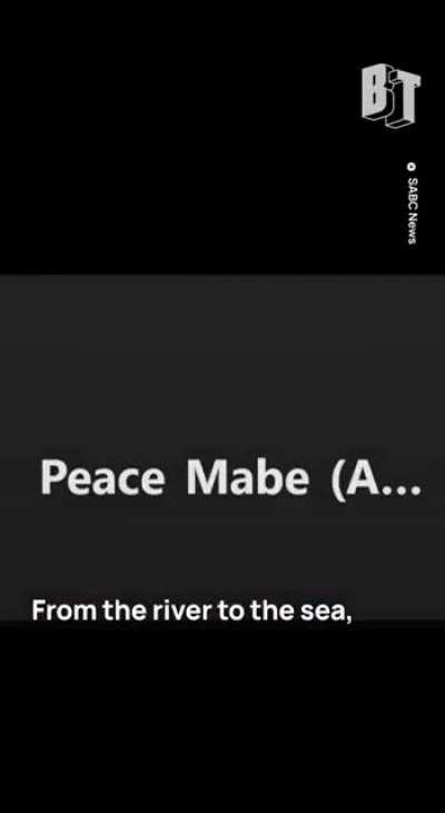 South Africa’s Parliament votpes to close its Israeli embassy in Pretoria and chants of “Free Palestine!”immediately break out among delegates in the hall and on Zoom