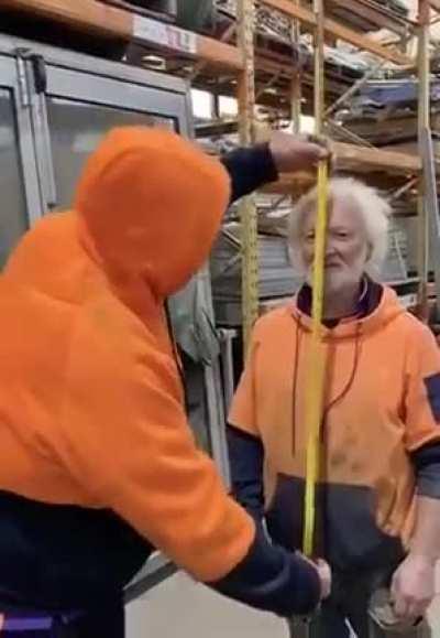 WCGW when the measuring tape comes out….