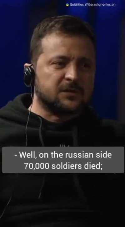 Zelenskyy tells David Letterman a joke about Russian claims they're at war with NATO, not just Ukraine - funny & so true!