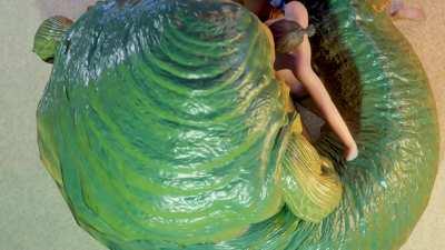 Jabba with Rey and Ahsoka (PN34)