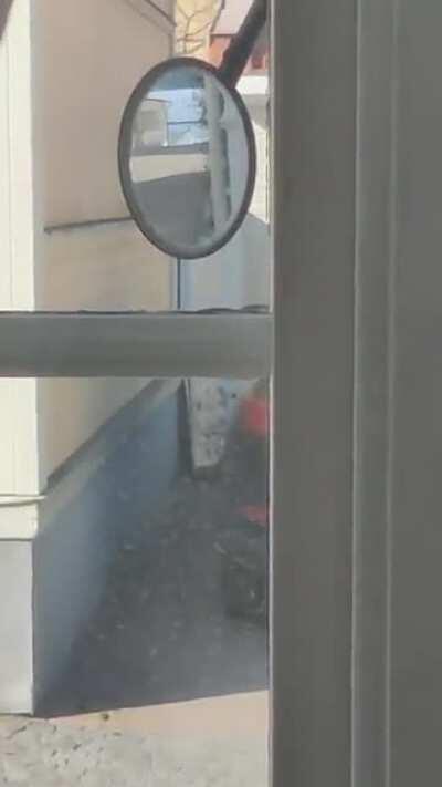 This house we rented over the weekend was described to have a 