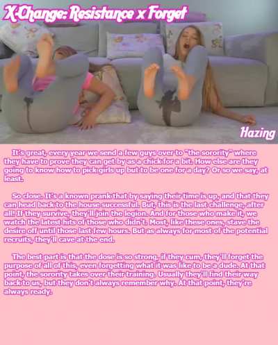 Resistance x Forget: Hazing