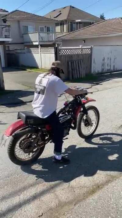 Barn find needed a gas tank