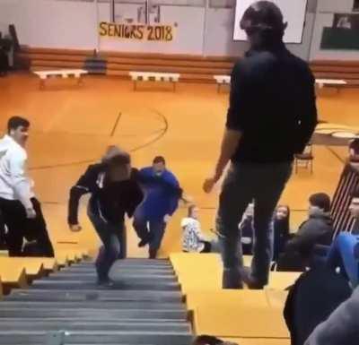 Someone has to move schools