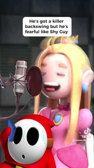 Luigi getting what he deserves :)