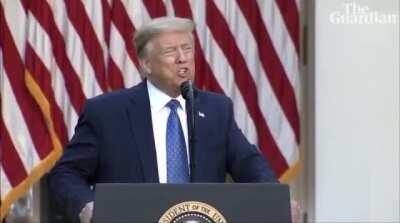 So remember when 2 weeks ago Qultists protested COVID, fearing NWO martial law, & now they’re lockstep behind their leader who’s inciting... martial law? Insane that they rally behind this fascist and believe he’a liberating us from fascists....