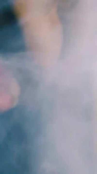 Clouding a friend's cock 