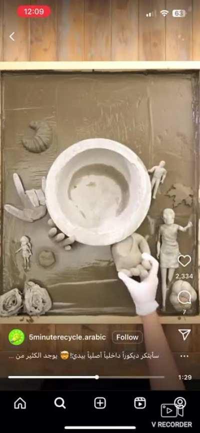 Finally, a 300 lbs ugly clock tutorial.