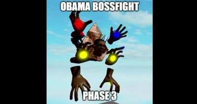 Obama Bossfight (all stages)
