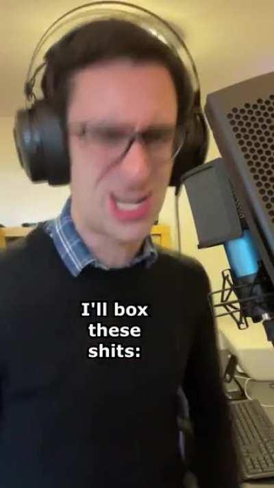 British guy raps super fast