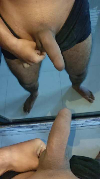 Liked this uncut fully shaved cock