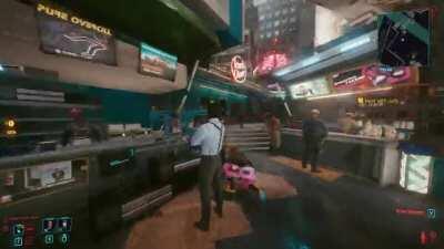 [Cyberpunk 2077] Wheelchairs in this game are really something else