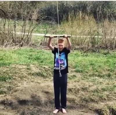 Perfect fall (not my video)