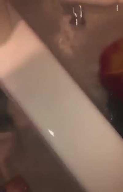 I can only guess at what happened--because I certainly didn't witness it.