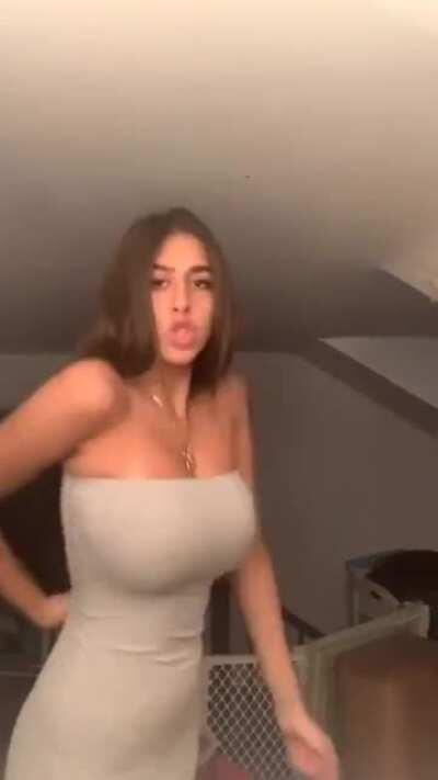 She's got some massive knockers