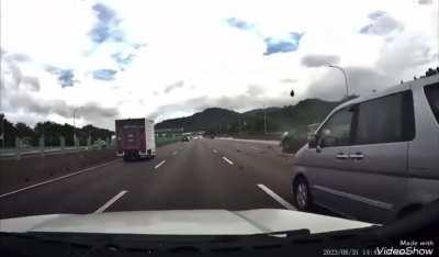 A rollover and ejection