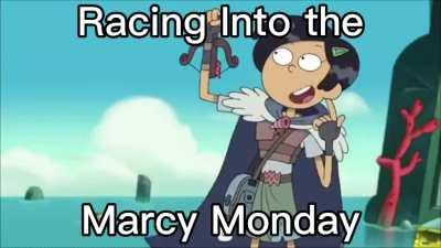 Too tired to think of a clever pun, happy Marcy Monday