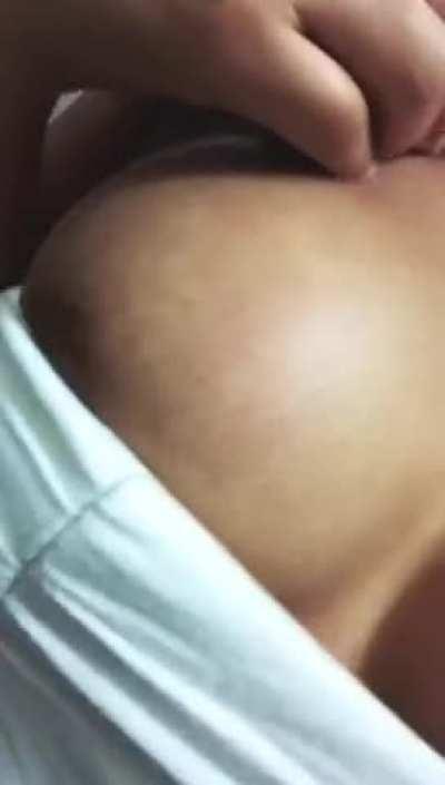 So crazy. My BF is drunk and is chanting along with his friends for me to take my top off.