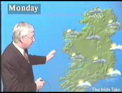 I love the Irish weather