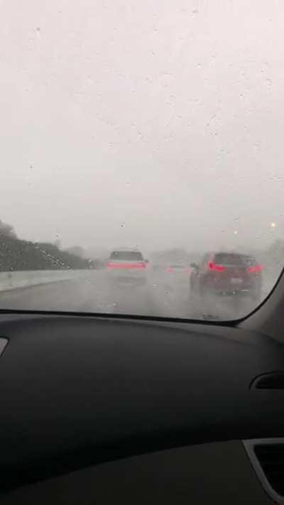 Driving from Sacramento to San Francisco, Monday afternoon ⛈