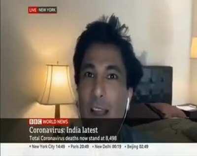 Fitting reply to this BBC anchor who asked this Chef from India who made it big whether his ‘ Hunger ‘ was because he was from India ? Hear the brilliant answer of a proud Indian!