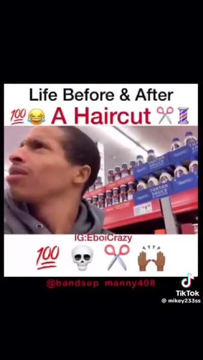 💯😂A Haircut✂️💈