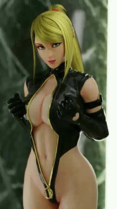 Samus feels herself & winks at you (nautilic)