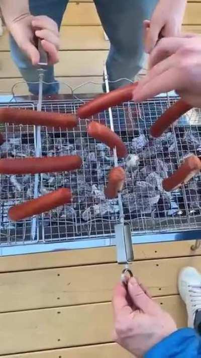 A little bit of sports before dinner