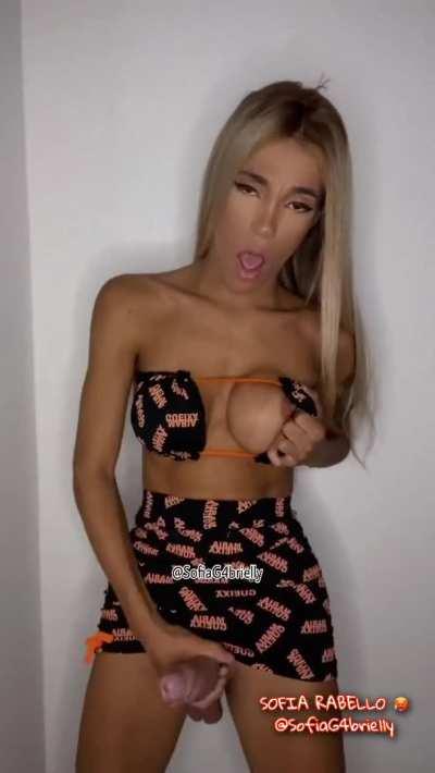 This pretty blonde has a huge surprise