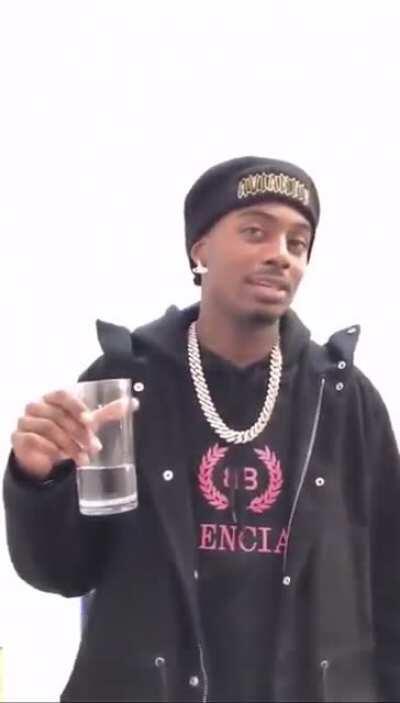 Carti speaking to fans at offwhite gallery *2018*