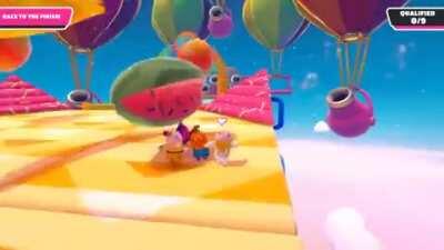 Most satisfying thing ever during Fruit Chute