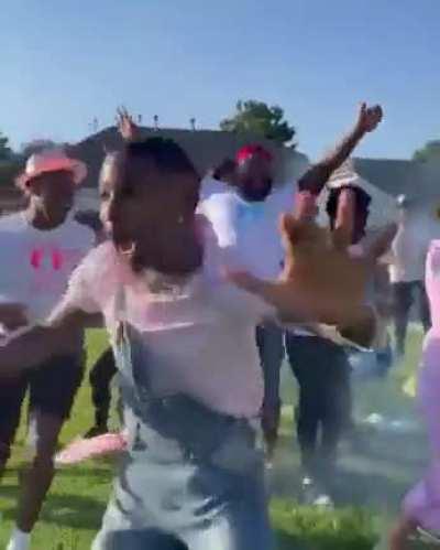 Milk Crate Gender Reveal.........