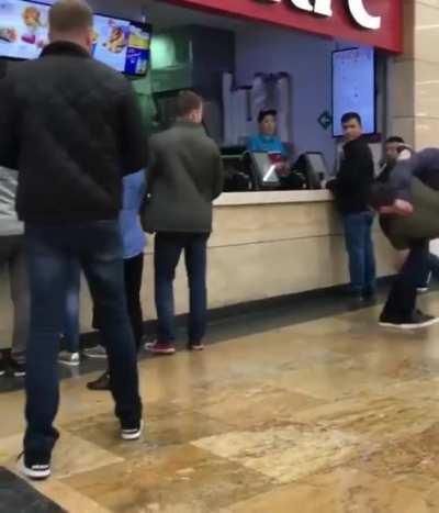 Oh no, there's going to be a fight!