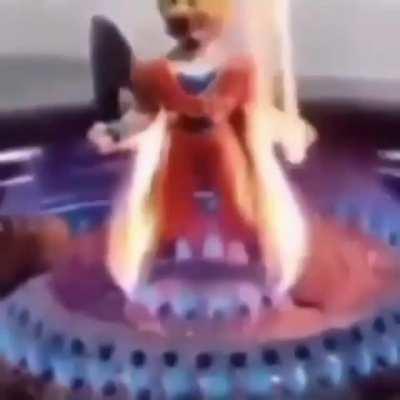 Goku going super sayian