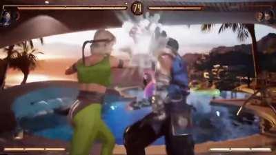 Sonya Blade knows the RKO, no one is safe