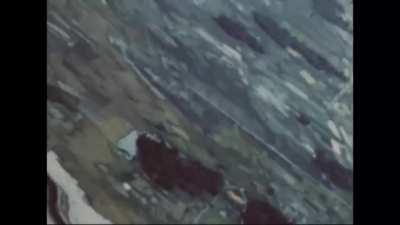 AIM-7 Sparrow missile catches up with an NVAF MiG-17 over Vietnam