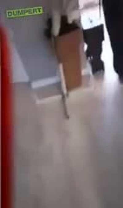 Laptop explodes when touched