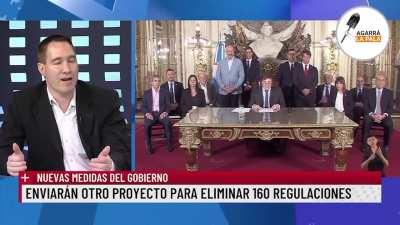 "La semana que viene Milei enviar&aacute; otro proyecto para eliminar 160 regulaciones m&aacute;s."
