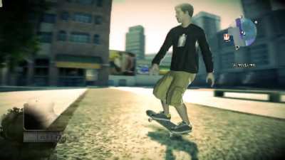 Skate 1. 2007. NPCs talk to each other, their outfit adapts to the enviroment, skaters skate around... damn, how BAD, cheap and lazy the new Skate is