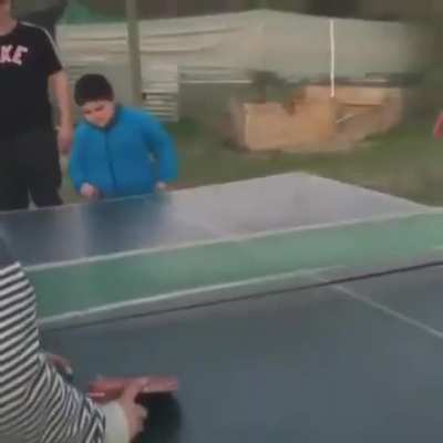 Ping pong turned him… to evil